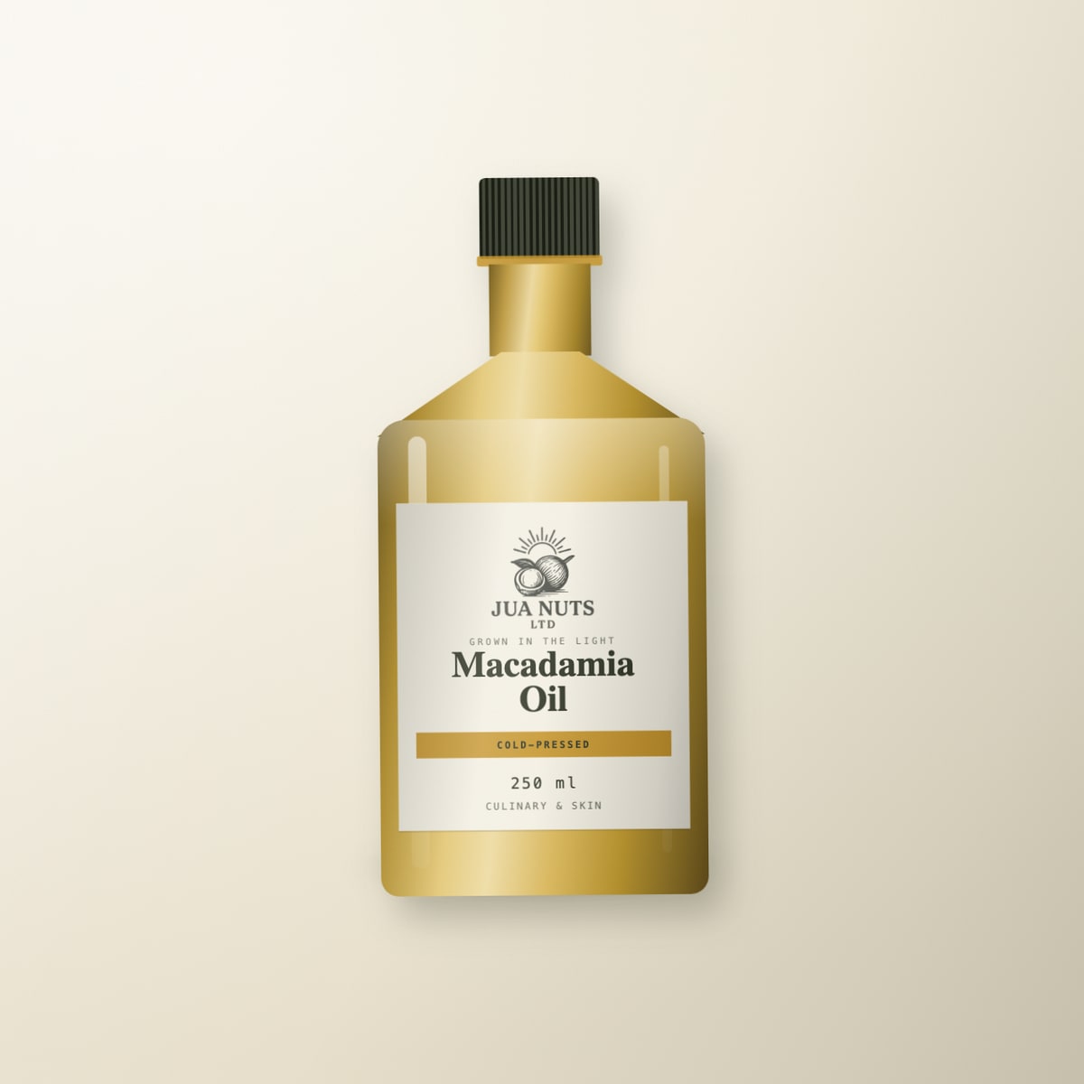 Cold-Pressed Macadamia Oil